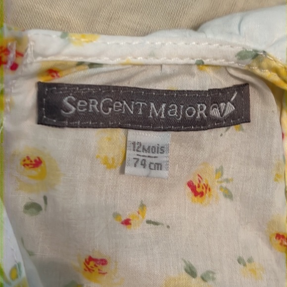 SERGENT MAJOR Two Piece Baby Outfit - Picture 5 of 5